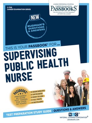 cover image of Supervising Public Health Nurse